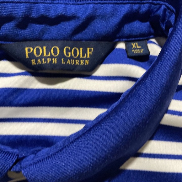 Polo Golf Ralph Lauren 2015 US Open Chambers Bay Short Sleeve Shirt Men Size XL - Picture 3 of 7